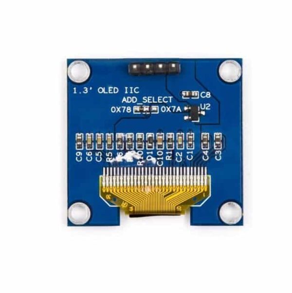 1.3″ Inch I2C IIC OLED LCD Module 4pin- Blue
