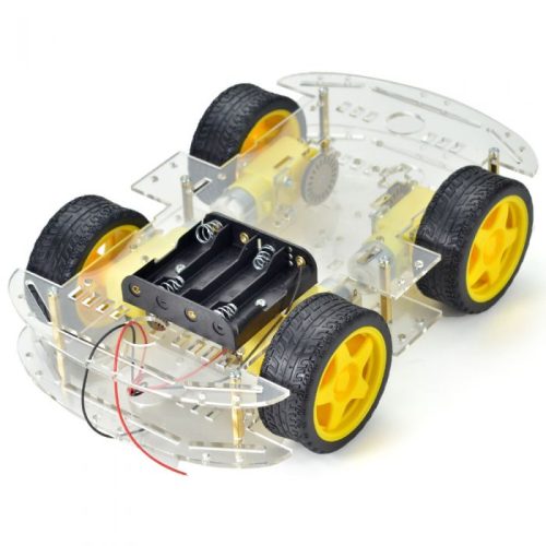 4-Wheel Robot Chassis Kit