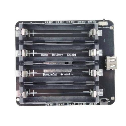 4 x18650 Lithium Battery Charger Shield V8