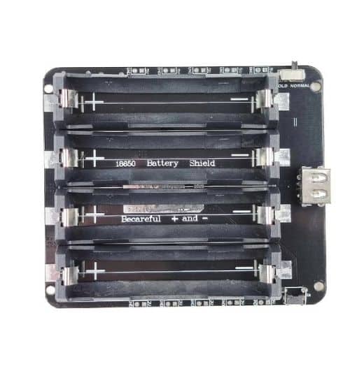 4 x18650 Lithium Battery Charger Shield V8