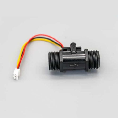 Black Water Flow Sensor YF-S201C – G1/2, 1-30L/min, 5-15V