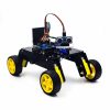 4WD Suspension Smart Car Chassis with 125 RPM BO Motors Kit
