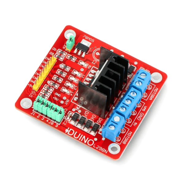 L298N Dual H-Bridge DC Stepper Motor Driver Board