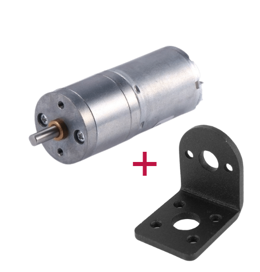 25GA-370 6V DC Gear Motor 77 RPM