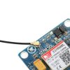 This SIM800L V2.0 5V Wireless GSM GPRS MODULE Quad-Band W/ Antenna Cable Cap has a TTL level serial interface, power supply interface. also, there is an antenna interface on this module. SIM800l module is a complete Quad-band GSM/GPRS solution in an LGA type which can be embedded in the customer project SIM800l module support Quad-band 850/900/1800/1900MHz, it can transmit Voice, SMS and data information with low power. Technical Details Size: 2.7*3.9cm Power supply: 5V Computer debugging USB – TTL Current: 800MA TTL serial interface is compatible with 3.3V and 5V microcontroller Can be connected directly with the microcontroller SIM800L 4 frequency data communications, globally available With card slot, convenient to replace mobile phone card IPX antenna interface can switch PCB antenna, glue stick antenna and sucker antenna (we offer two kinds of antennas for you to choose) Type1: PCB antenna (Optional) Type2: Glue stick antenna (Optional) Package includes: 1 x SIM800L Module Board