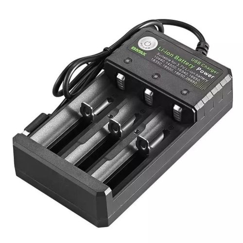 16850 Battery Charger For 3.7V lithium ion Rechargeable Batteries (3-slots)