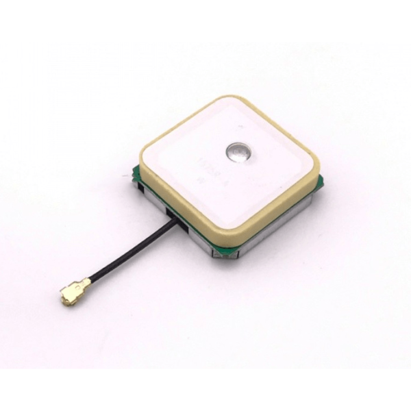 The GPS module with NEO-7M U-Blox chip and external ceramic antenna can be controlled via UART with Arduino and Raspberry Pi after which the position can be retrieved. An LED on the module shows if there is an active connection to a GPS satellite. The module can also be connected to a PC, notebook or tablet with a USB to UART converter and can be addressed with the u-center software. It is compatible with various flight control modules that provide GPS computer test software Technical Specifications Chip: U-Blox NEO-7M Supply voltage: DC 3 V – 5 V Interface: UART (Serial) Data transfer rate: 9600 bits per second Module size: 2.5 cm × 3.5 cm Size of the ceramic antenna: 2,5 cm × 2,5 cm × 0,8 cm package includes 1 × GY-NEO7MV2 GPS Receiver 1 × ceramic antenna