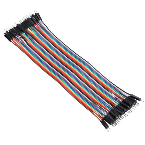 Male to Male jumper wires 40pcs-20cm