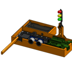 Advanced Smart Parking System with Traffic Light Module