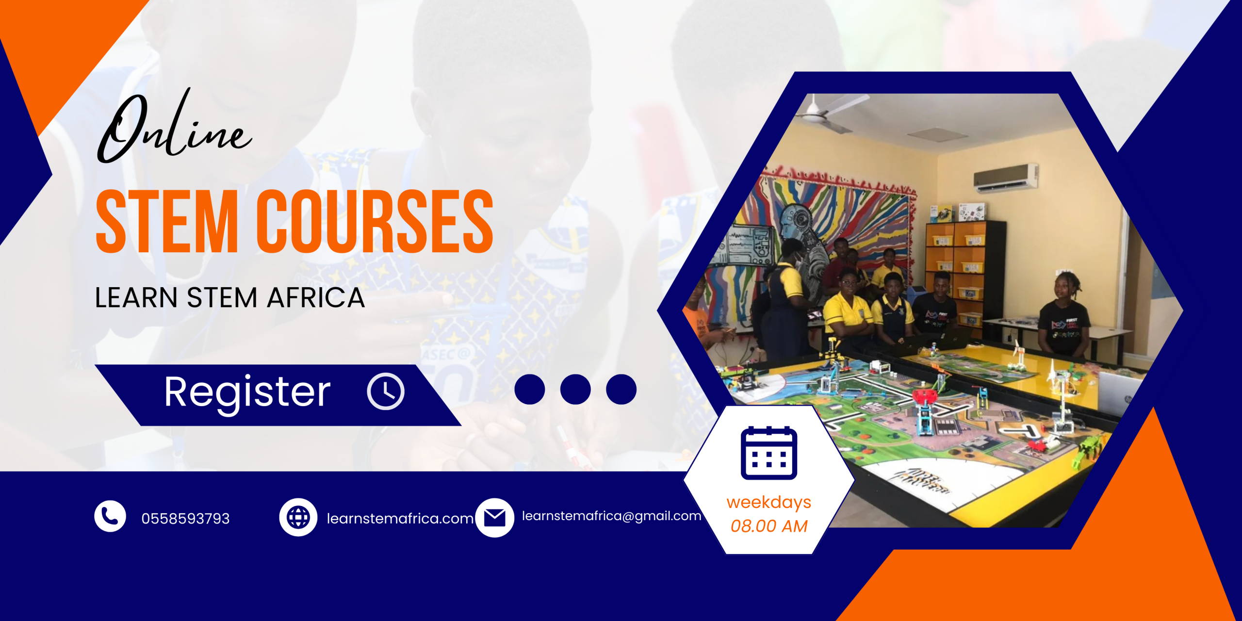 Africa is rich with young, brilliant minds full of ideas and creativity. At Learn STEM Africa, our mission is to expose, empower, and educate young Africans through practical and future-ready STEM education. We provide hands-on training and tutorials in robotics, computer engineering, electronics, 3D modeling, schematic design, and many other emerging technologies. Our learning approach focuses on real-world problem solving, innovation, and skills that prepare students for modern careers and entrepreneurship. Learn STEM Africa is more than just a learning platform. We are building a strong STEM community where students, innovators, and tech enthusiasts can collaborate, discuss projects, share ideas, and grow together. Through our clubs and online community, learners gain confidence, mentorship, and exposure to global STEM opportunities. We also support practical learning through our STEM products and electronics shop, where students and innovators can access quality components, kits, and tools needed to bring their ideas to life. Whether you are a beginner, student, educator, or young innovator, Learn STEM Africa is your gateway to quality STEM tutorials, hands-on learning, and a vibrant community of African innovators. 👉 Visit learnstemafrica.com today to access our tutorials, join the STEM community, and explore our STEM products and electronics shop. Together, we are shaping the future of African innovation through STEM.